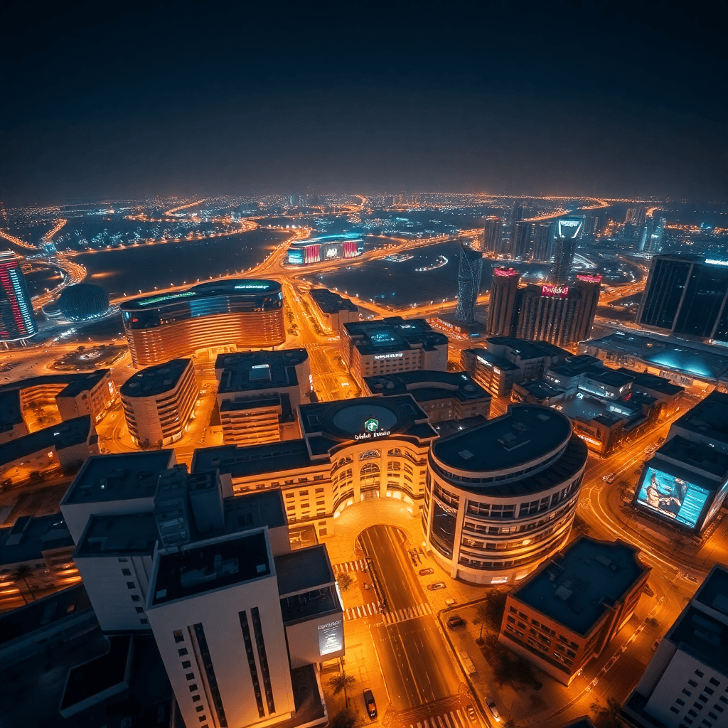 مدينة سعودية ومنشآت صحية